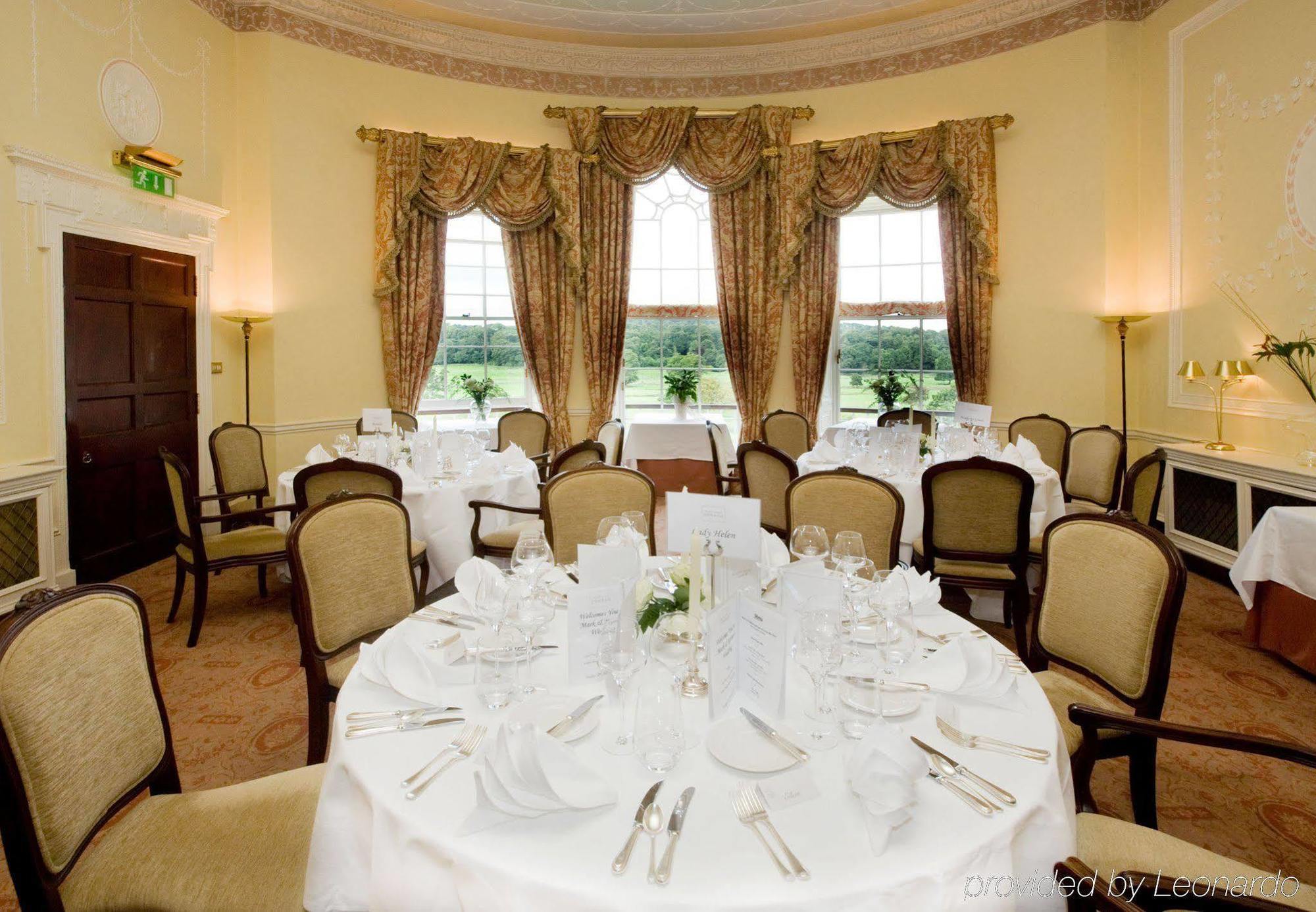 Hotel Mount Juliet Estate Manor House à Thomastown  Restaurant photo